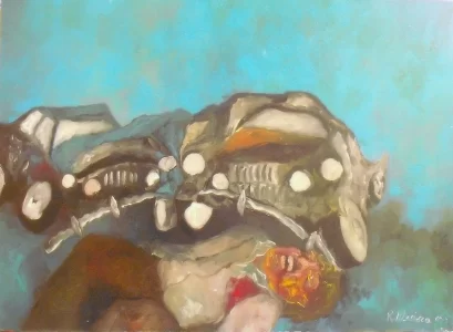 1972-olio-su-tela-dim100x70-incidente-automobilistico