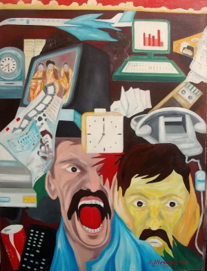 1986-olio-su-tela-70x100-eccitazione-collettiva