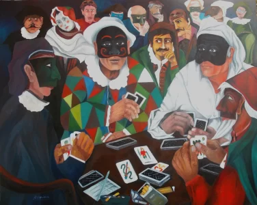 2012-olio-su-tela-dim100x80-la-partita-a-carte