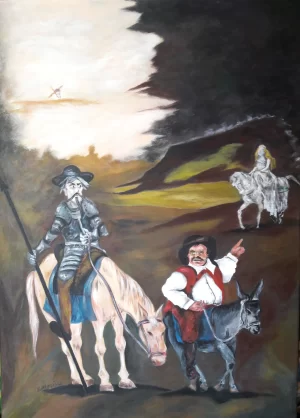 2020-acrilico-su-tela-50x70-don-chisciotte
