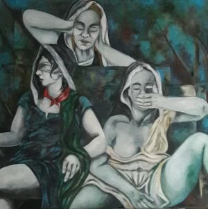 2022-acrilico-su-tela-80x80x4-la-vendetta-di-cupido-su-apollo-e-dafne